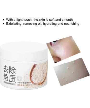Body Exfoliating Moisturizing Gel Skin Care Deep Cleansing Hydrating Scrub Gel Refreshing Tender Skin Rice Moisturizing Hydrating Skin Care Gentle Exfoliation 4.9oz - Buy Online on SooperMarket.com