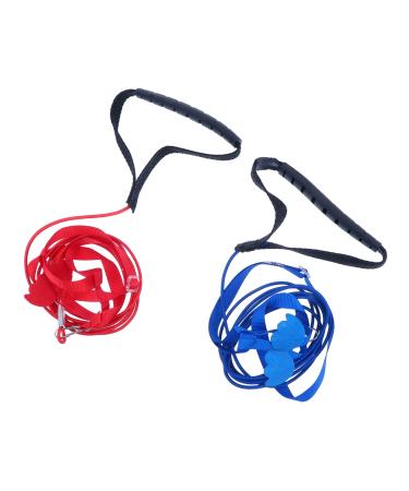 Hohopeti 2pcs Parrot Flying Rope African Grey Leash Pet Harness Flight Leashes Nylon Adjustable Bird Leash Pet Parrot Harness Bird Harness Leash Adjustable Bird Flying Harness S Assorted Color