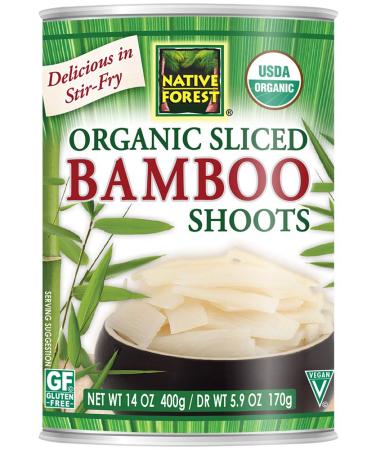 Native Forest Organic Sliced Bamboo Shoots, 14 Ounce Cans (Pack of 6)