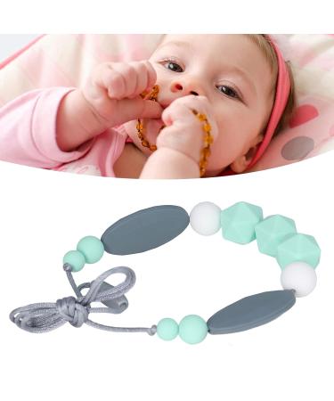 Sensory Chew Necklace for Kids - Silicone Teething Necklace for Boys or Girls | Adjustable Length Autism Chew Toy - Buy Online on SooperMarket.com