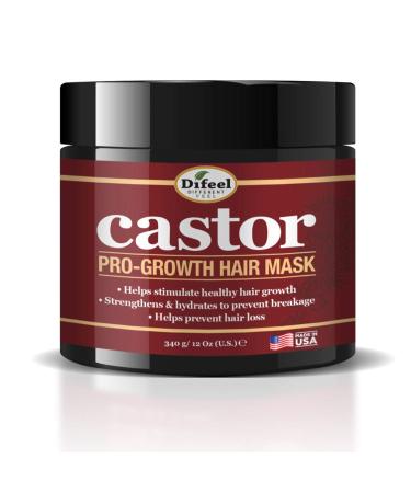 Difeel Castor Pro-Growth Hair Mask 12 oz.