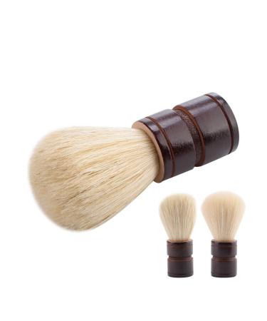 Premium Wooden Handle Shaving Brush for Men - Hog Bristles Ideal for Home & Travel - Perfect Beard Grooming Tool - Buy Online on SooperMarket.com