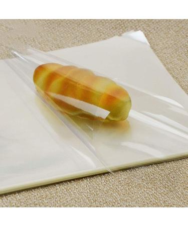 300 PCS 11.8x11.8inch Cellophane Packaging Sheets for Bread, Cakes & Desserts | Convenient Cellophane Wrap for Store & Take-away | by FUNZON FH031 - Buy Online on SooperMarket.com