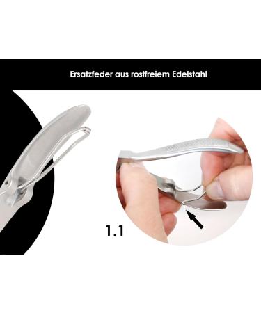 Stainless Steel Foot Nail Tongs Spare Spring - Quality Replacement for 9.5cm to 10.5cm Nail Care Tools - Buy Online on SooperMarket.com