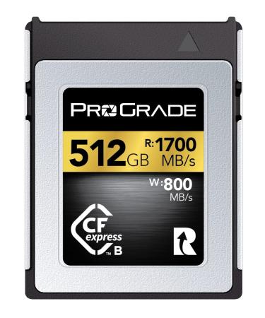 ProGrade Digital 512GB CFexpress Type B Memory Card (Gold)