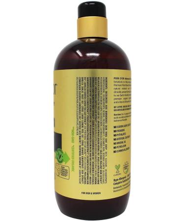 PURA D'OR Advanced Therapy System 24 Fl Oz Shampoo + Conditioner Set for Hair Thinning, Infused with Organic Argan Oil & Aloe Vera - Buy Online on SooperMarket.com