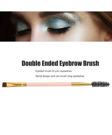 Double Ended Eyebrow Brush for Perfect 3D Eyebrow Makeup | Angled Brush for Powders & Waxes - International Shipping Available - Buy Online on SooperMarket.com