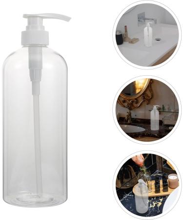 FRCOLOR 3pcs Lotion Press Bottle Pump Shampoo Bottle Empty Pump Dispenser Shampoo Bottles Refillable Portable Liquid Dispenser Refillable Liquid Soap Bottle Pet Blank White Travel - Buy Online on SooperMarket.com