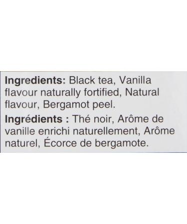 Twinings Earl Grey Creamy Vanilla Individually Wrapped Tea Bags | Black Tea with Vanilla & Bergamot Citrus | 20 Count (Pack of 6) | Enjoy Hot or Iced Earl Grey Creamy Vanilla 20 Count (Pack of 6) - Buy Online on SooperMarket.com