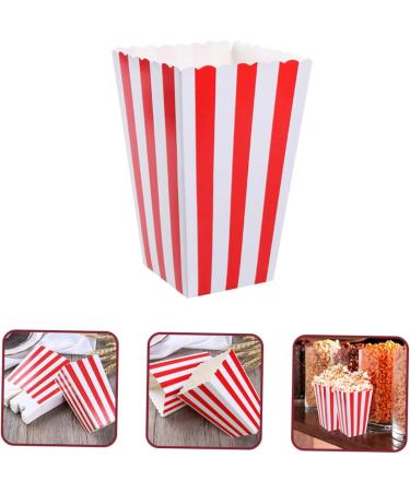 HOMSFOU 50 Pcs Boxes Popcorn Carton Popcorn Holder Popcorn Bowl Popcorn Bags Movie Night Gift Popcorn Machine Popcorn Packets Popcorn Containers Gifts Popcorn Bucket Classic Paper Gift Bag - Buy Online on SooperMarket.com