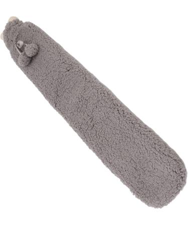 LBEC Rubber Hot Water Bottle - Safe Durable Multifunctional Heater | Dark Gray | International Shipping - Buy Online on SooperMarket.com