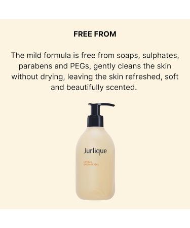 Jurlique Citrus Shower Gel 300ML - Nourishing & Refreshing | Buy Online with International Shipping - Buy Online on SooperMarket.com
