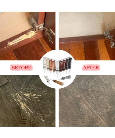 SEISSO Wood Repair Kit - 12 Colors for Furniture, Floors, Cabinets & More - Buy Online on SooperMarket.com
