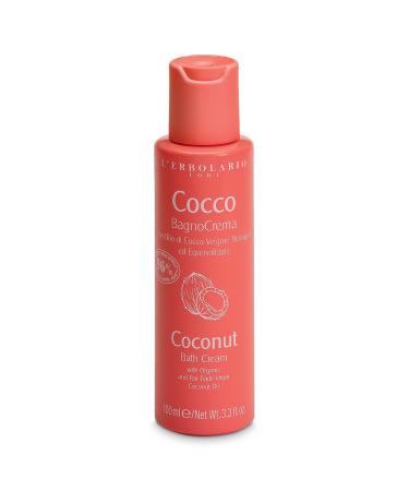 Lerbolario Coconut Bath Cream for Unisex 3.4 oz Bath Cream