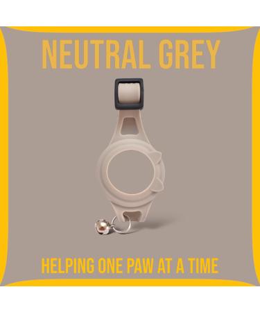 Hypoallergenic Apple Airtag cat collar Cat Tracker collar. Cat tracker GPS collar for small cats. Pet tracker for cats. Cat collar airtag GPS tracker for cats. Neutral Grey - Buy Online on SooperMarket.com