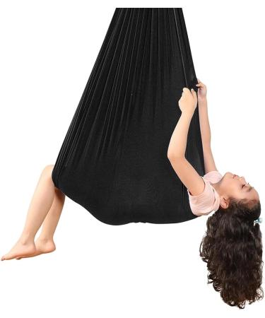 SSIMOO Stretchy Sensory Body SOX | Full-Body Wrap for Autism & Anxiety Relief | Black 150x280cm - Buy Online on SooperMarket.com