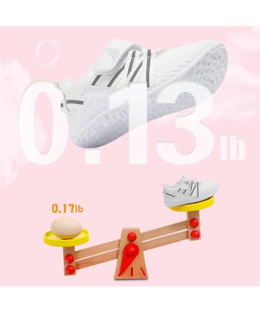 Joinfree Baby Sneakers | Soft Anti-Slip Sole Newborn First Walkers | Breathable Athletic Running Shoes 0-6 Months White - Buy Online on SooperMarket.com