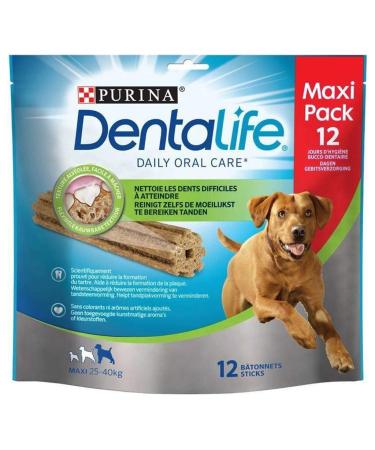 Nestl DentaLife Chew Sticks for Large Dogs Maxi 12 Sticks