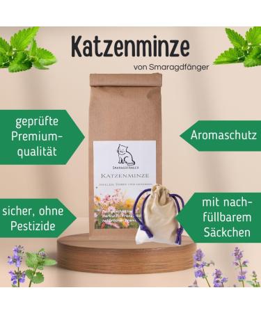 Buy SMARAGDF NGER Catnip from France - Premium 80g Quality Cat Toy for Cushions & Balls - Buy Online on SooperMarket.com