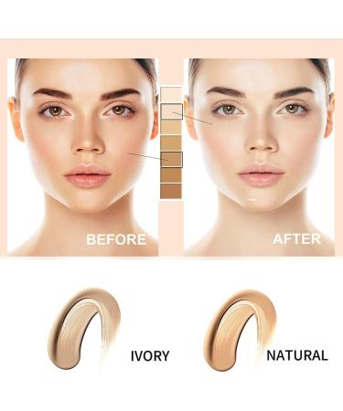 Skin Tone Adjusting CC Cream SPF 43 Cosmetics CC Cream Color Correcting Cream Multi Purpose Facial Concealer Face Moisturizing Cream (Ivory) - Buy Online on SooperMarket.com