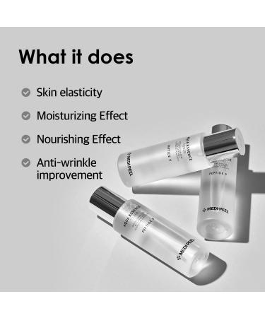 MEDI-PEEL Aqua Essence Peptide 9 Toner 8.45 fl oz | Anti-Aging Collagen Firming Toner - Korean Skincare for All Skin Types - Buy Online on SooperMarket.com
