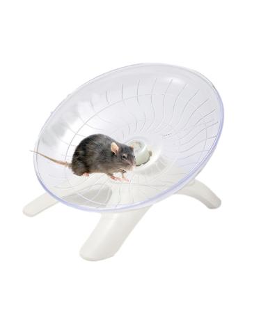 Wheel for Hamster | Hamster Exercise Wheel Running Wheel Small Animal Toys for Hamsters Gerbils Mice Hamster Cage Accessories Troonz White