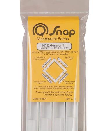 Q-Snap Needlework Frame Bundle with Extension Kit - 11x11, 8x8, 6x6 (Small) - Buy Online on SooperMarket.com