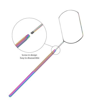 Stainless Steel Eyelash Lift Set with Comb Separator & Mirror | Perfect for Eyelash & Eyebrow Perming Tinting Curling & Extensions - International Shipping Available - Buy Online on SooperMarket.com