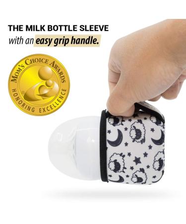 Milkboozii 4oz to 5oz Baby Glass Bottle Sleeve Reusable with Handle Neoprene Holder Moisture  Non-Slip Grip Insulator Covers for Natural Philips Avent Bottle (C   Wide Neck  White Marble) C - Wide Neck White Marble - Buy Online on SooperMarket.com