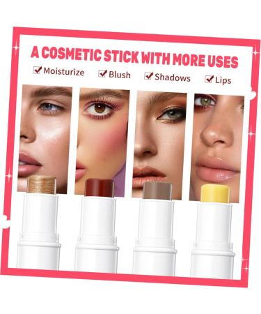 MUSISALY 1 Set Contour Stick Face Highlighter Stick Blush Stick Highlighter Makeup Highlighter Stick Cream Blush Stick Blush Stick for Cheeks Stick Contour Highlighters Makeup Contour Kit - Buy Online on SooperMarket.com