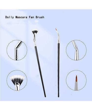 Dolly Mascara Fan Brush Set - Anjoize Makeup Tools (3pcs) - Buy Online on SooperMarket.com