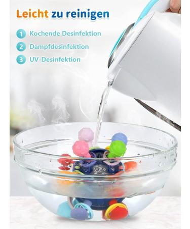 KMMIFF FOOTE BAY Silicone BPA-Free Teether Ball - Soft Dental Aid for Babies 3 Months+ | Relax & Stimulate with Safe Baby Toys in Dark Blue - Buy Online on SooperMarket.com