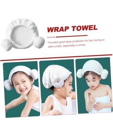 Children's Dry Hair Cap & Cotton Scrunchies | Kids Bandana & Hijab | Pure Cotton Hair Bonnets for Girls - Perfect for Parent-Child Matching - Buy Online on SooperMarket.com