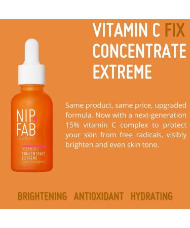 Nip+Fab Gift Set Super Skin Booster Set 5 Skin-Boosting Concentrates: Retinol Hyaluronic Ceramide Glycolic and Vitamin C Complex Skin Care Christmas Gift Super Skin Booster Set - Buy Online on SooperMarket.com