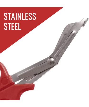 Briggs Precision Cut Shears Scissors 7.5 Inch - Red | Ideal for Medical or Personal Use - Buy Online on SooperMarket.com