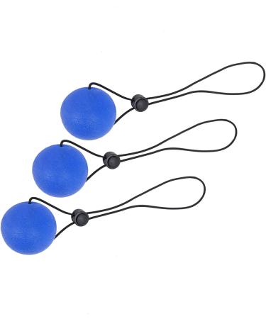 Demeras Wrist Finger Massage Exerciser - Stress Relief Fitness Training Squeezing Balls with Bungee Cord | Blue 30 Degrees - Buy Online on SooperMarket.com