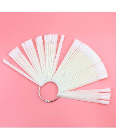 Sc0nni 300pcs Natural Nail Swatches Sticks for Nail Art Display & Home DIY - Buy Online on SooperMarket.com