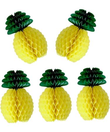 16 Pcs Plant Ornament Honeycomb Party Favors Party Decor Honeycomb Pineapple Yellowx2pcs 8PCS 20CMx2pcs - Buy Online on SooperMarket.com