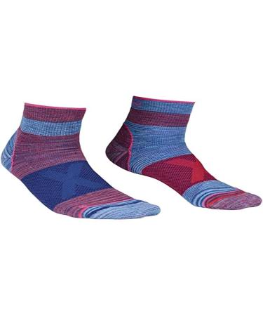 ORTOVOX Women's Alpinist Quarter Socks 35 Hot Coral
