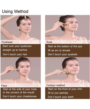 GOODYBUY 24K Gold Beauty Bar - Electric 2-in-1 Face Massager for Lift and Tightening - Buy Online on SooperMarket.com