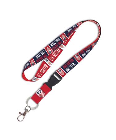 WinCraft Soccer Lanyard with Detachable Buckle US Soccer - National Team
