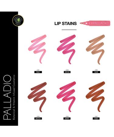 Palladio Lip Stain - Hydrating, Waterproof, Matte Color, Long-Lasting Wear, Smudge-Proof, Orchid - 1 Count - Buy Online on SooperMarket.com