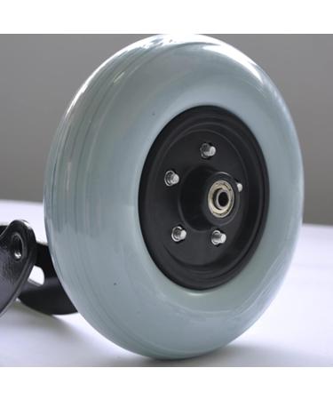 Wheelchair Front Wheel Wheelchair Wheels 8 inch Solid Tire Electric Wheelchair Accessories Wheelchair Front Small Wheel Without Pneumatic Tires/8Inch - Buy Online on SooperMarket.com