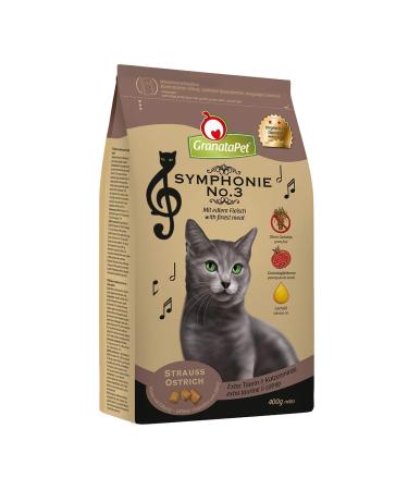 Granapet Symphony No.3 bouquetes dry food for cats single feed without cereals & sugar additives tasty cat food 300 g Strauss 300 g (1 Pack)