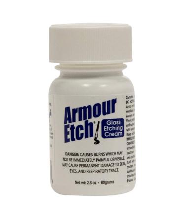 Armour Etch Glass Etching Cream 2.8 Ounce New Look!