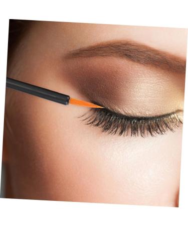 FOYTOKI 100pcs Disposable Eyeliner Brush Lip Gloss Wands Fine Eyeliner Brush Face Makeup Black Plastic - Buy Online on SooperMarket.com