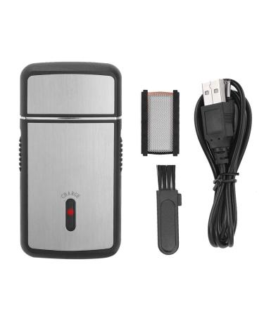 Mini Electric Electric Shaver Rechargeable Shaver USB Rechargeable Mini Men Shaver for Trimming Beards Nose Men's Facial Use Home Travel and Camping