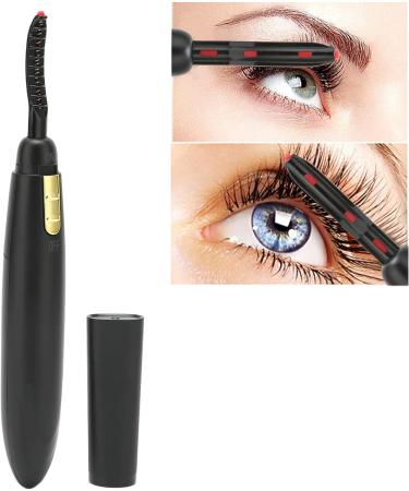 Verdant Touch Long Lasting Eye Lash Curler Heated Eyelash Curler Electric Eye Lashes Curler Rechargeable Quick Heating Long Lasting Battery Makeup Tool Black - Buy Online on SooperMarket.com