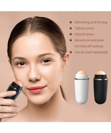Volcanic Oil Absorbing Roller | Face Oil Control Stick & Massage Tool for Clear Skin - Buy Online on SooperMarket.com