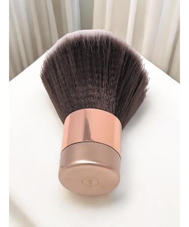 Luxurious Large Kabuki Brush - Fluffy Powder Brush for Face & Body | BevyGold (Rose Gold) - Perfect for Spray Tan Finishing - Buy Online on SooperMarket.com